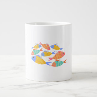Grande Exemplo de café em caneca arquivo coloris