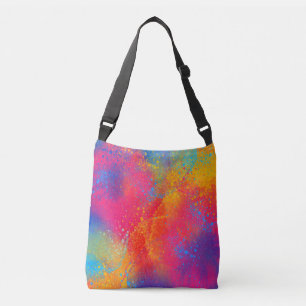 Grande Explosão de Tote Crossbody de Cor