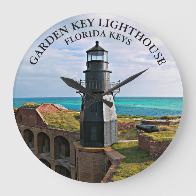 Grande Farol-Chave De Jardim, Relógio Seco Tortugas Da Fl (Frente)