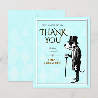 Grande Flyer de Notas do Dane Mister Alf