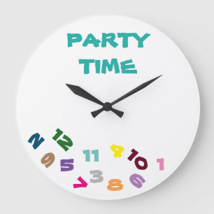 GRANDE ****HORA DA FESTA***" DIVERTIDO COM ESTE RELÓGIO