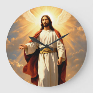 Grande "Horas Celestiais: Jesus Deus Imprimiu Relógio de
