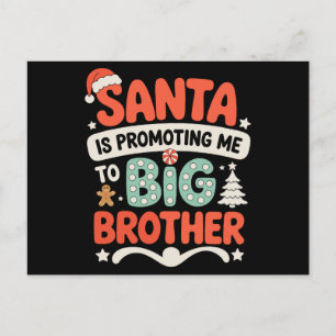 Grande Irmão Chapéu de Papai Noel Anúncio de Natal