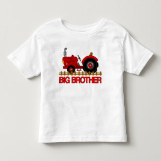 Grande Irmão Vermelho Trator Camisa um anúncio bon