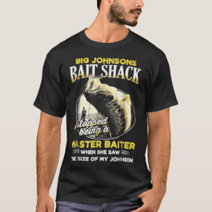 Grande Johnsons Bait Shack Camiseta engraçada