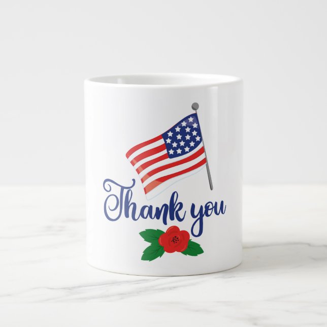 Grande Mantenha ou Crie Sua Própria Caneca de Café (Frente)