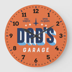 Grande Mecânico - Caverna Homem - Garagem - Relógio de 