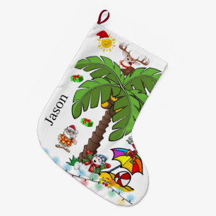 Grande Meia de Natal Alegre, Papai Noel Beach Bum