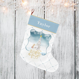 Grande Meia de Natal de Urso Polar e Pinguim