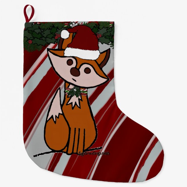 Grande Meia de Natal Fig Fox (Frente)
