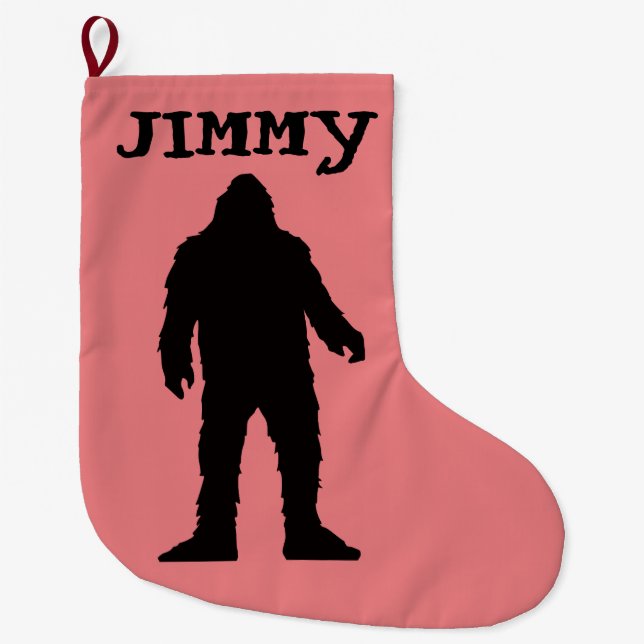 GRANDE MEIA DE NATAL PERSONALIZADA DO BIGFOOT  (Frente)