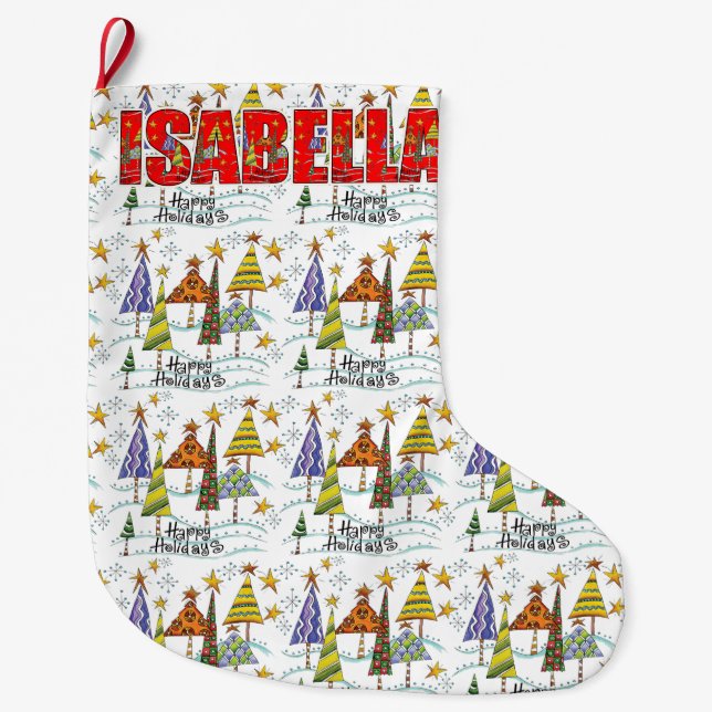 Grande Meia do feriado do Natal de Isabella (Frente)