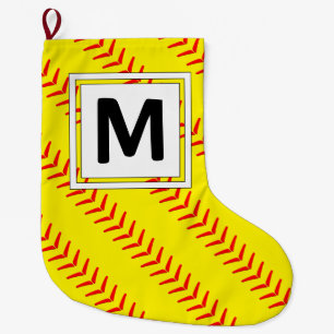 Grande Meia do Natal do bastão de doces do softball de