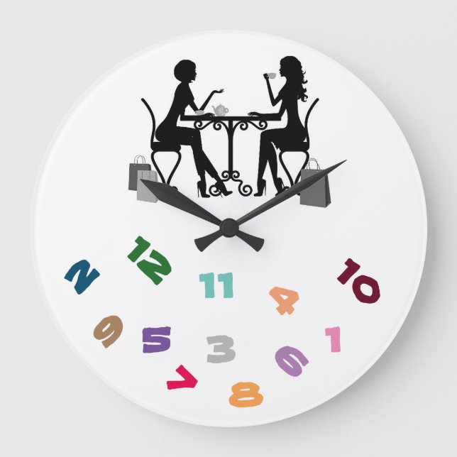 GRANDE ***MELHORES AMIGOS PARA SEMPRE*** RELÓGIO DE AMIZA (Frente)