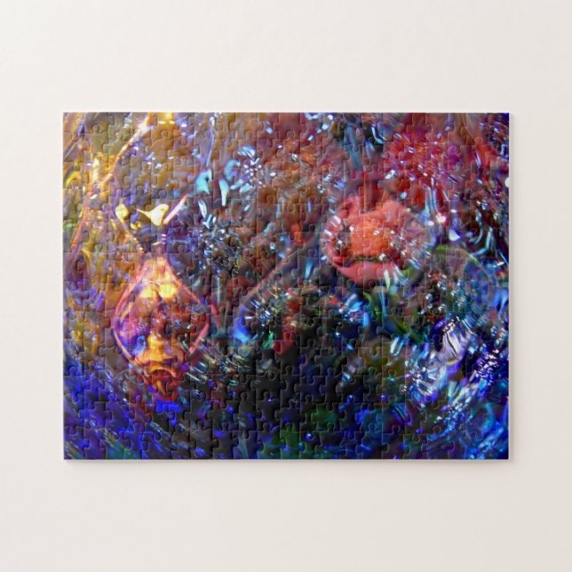 Grande Mistério Azul Quebra-cabeça (Horizontal)