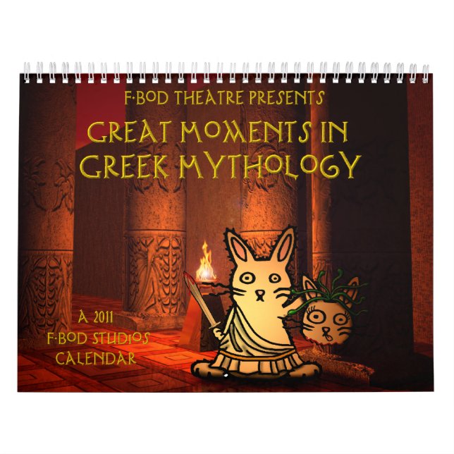 Grande momento no calendário da mitologia grega (Capa)