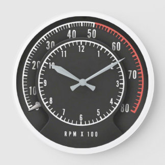 Grande Mopar - Relógio Redondo Tic Tac Tach Do Carregador