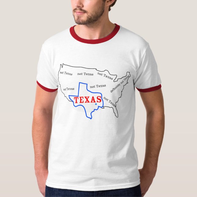 Grande na camisa de Texas (Frente)