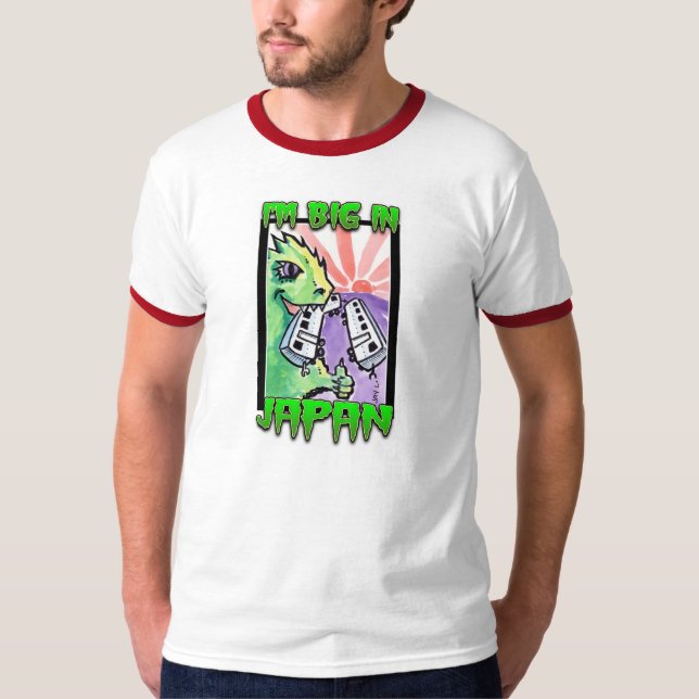 Grande no t-shirt feliz de Japão (Frente)