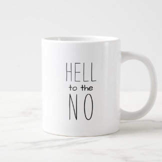 Grande O inferno para a caneca de café sem graça