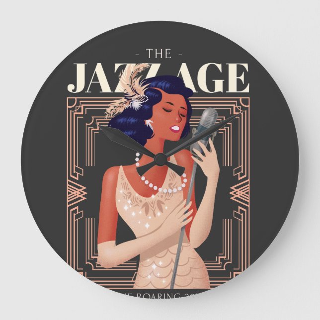 Grande O relógio da idade do jazz (Frente)