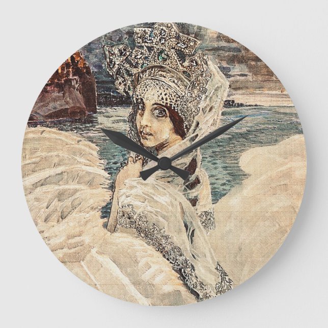 Grande O Relógio da Princesa Swan (Frente)