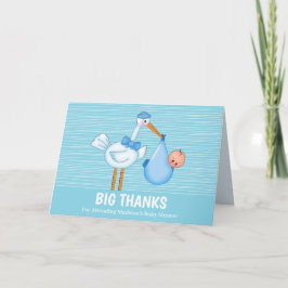 Grande Obrigado , Cartões de agradecimentos azul