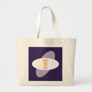 Grande Orbit Girl — Bolsa Tote Maximalista dos Anos 90   
