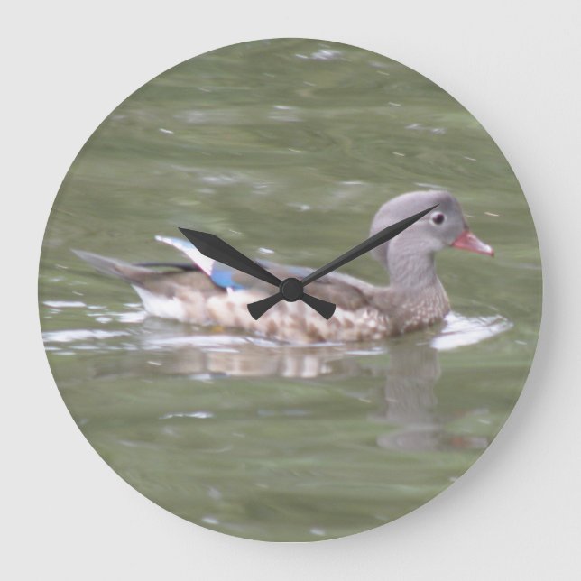 Grande Pato no Relógio da Parede do Lago (Frente)