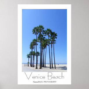 Grande poster da praia de Veneza!