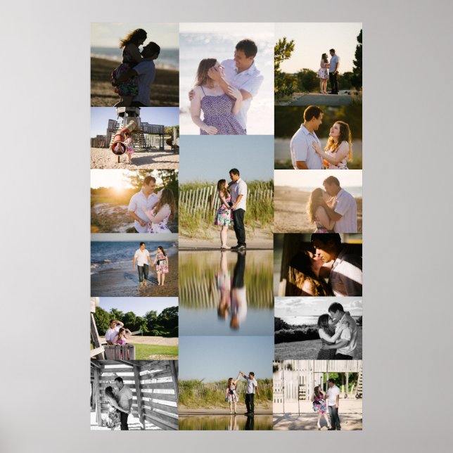 Grande Poster de Colagem (Frente)