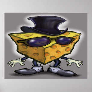 Grande Poster de queijo