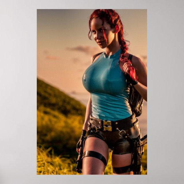 GRANDE POSTER - TOMB RUBBER - Bianca Beauchamp (Frente)