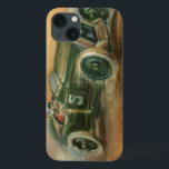 Grande Prêmio da França de Racecar por Ethan Harpe<br><div class="desc">Faça uma viagem na máquina de volta com este quadro de um carro de corrida do Grand Prix francês por Ethan Harper. Você pode sentir quão rápido o carro está viajando obrigados para a nuvem de poeira descendo no acordar do veículo. Pegue uma cópia para colocar na parede!</div>