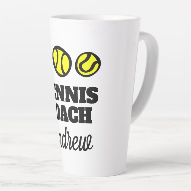 Grande presente de caneca latina para instrutor de (Ângulo direito)