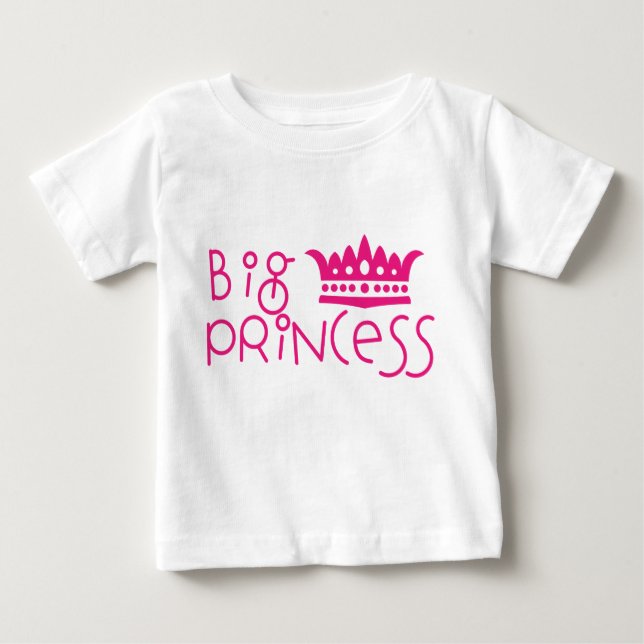 Grande Princesa com Camisa Irmã Grande Coroa (Frente)