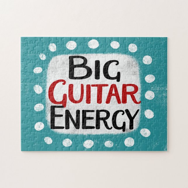 Grande Quebra-cabeça de guitarra Energy (Horizontal)