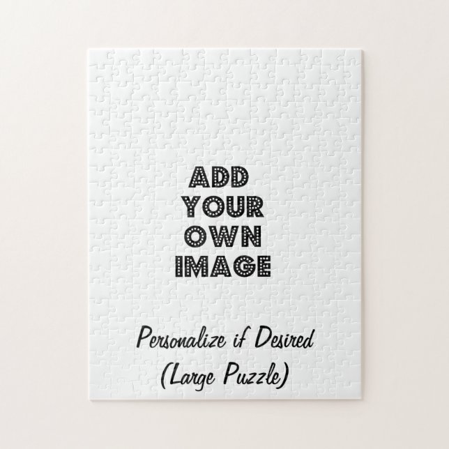 Grande quebra-cabeça feito sob encomenda com foto (Vertical)