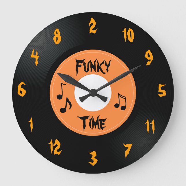 Grande Registro 45 (Hora Funky) - Relógio Personalizado (Frente)