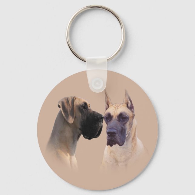Grande Rei Danão de Cães Chaveiro (Frente)