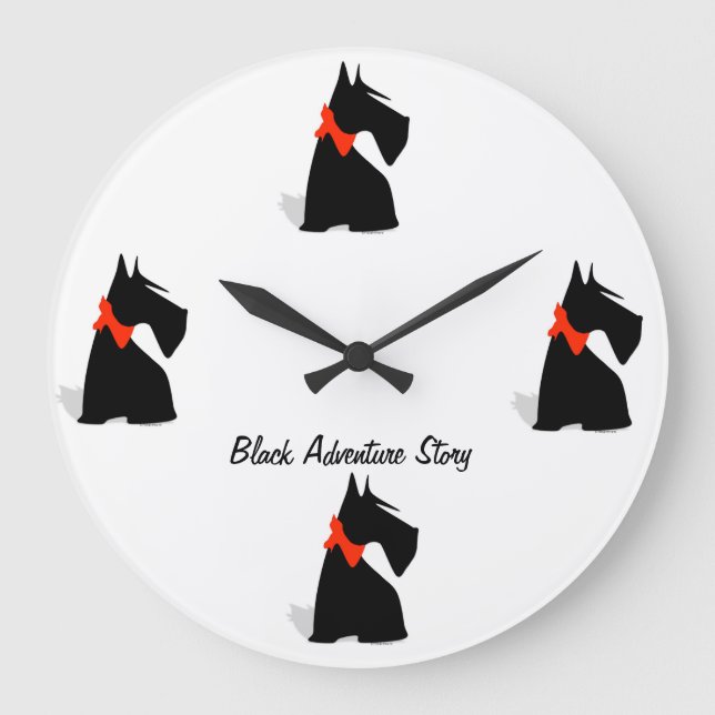 Grande relógio black (Frente)