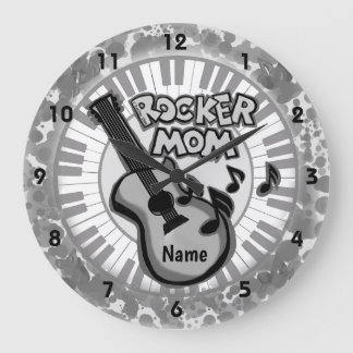 Grande relógio da mãe Rocker