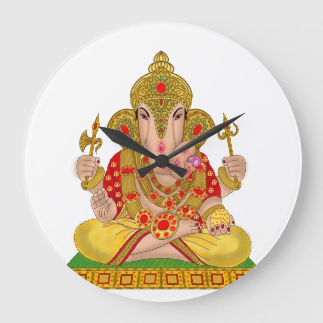 Grande Relógio Dagduseth Ganesha (Frente)