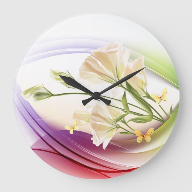 Grande Relógio de abstrato Art 46 (Frente)