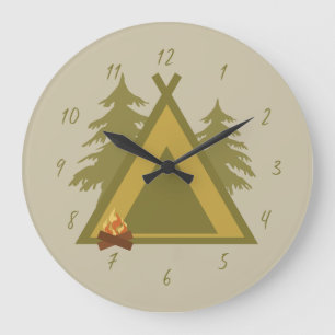 Grande Relógio de acampamento