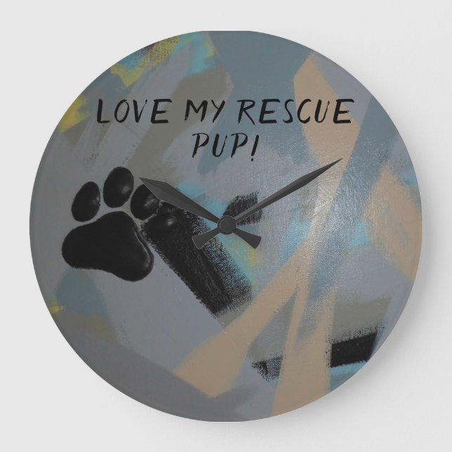 Grande Relógio de acrílico (Frente)