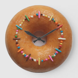 Grande Relógio de aspersão de Rosquinha envidraçada
