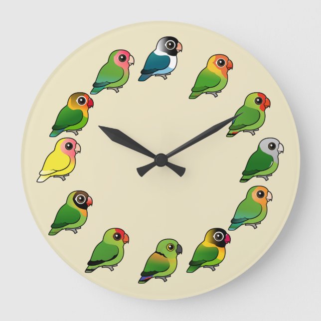 Grande Relógio de aves (Frente)