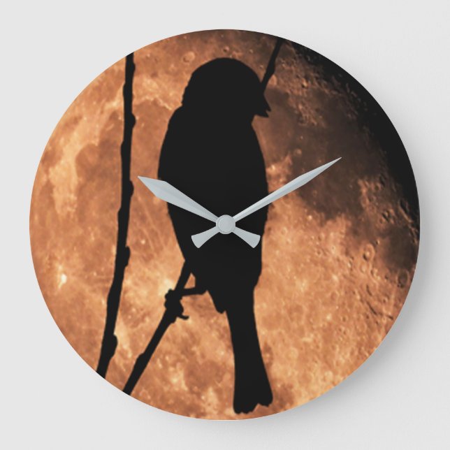 Grande Relógio de Aves da Lua (Frente)