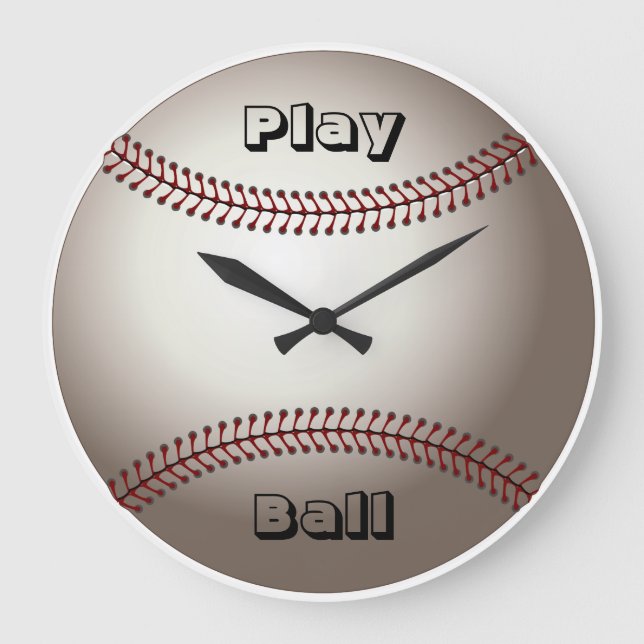 Grande Relógio de baseball (Frente)